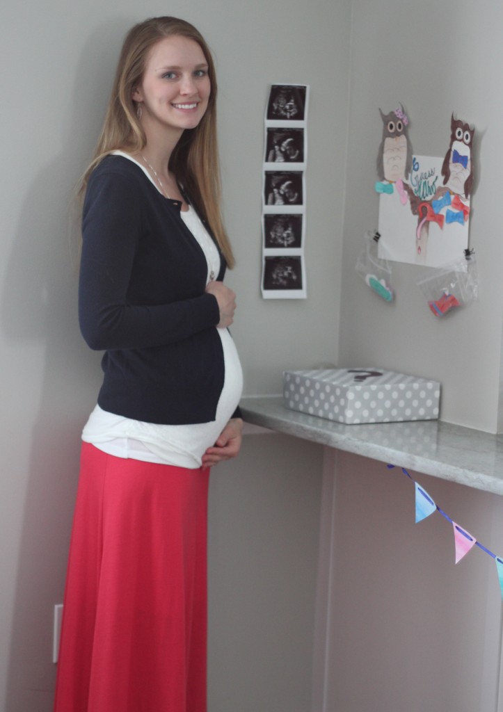 20 Weeks Pregnant Gender Reveal