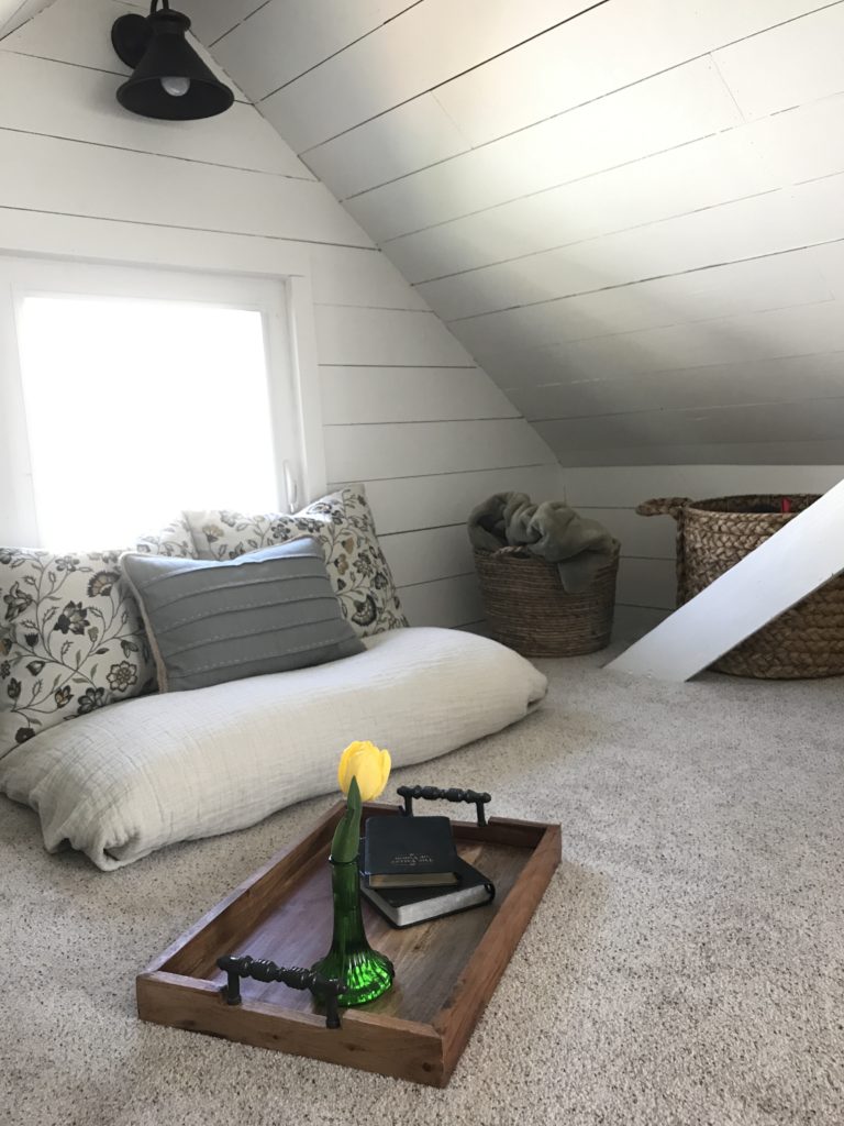 This House of Dreams: Attic Loft Room Makeover