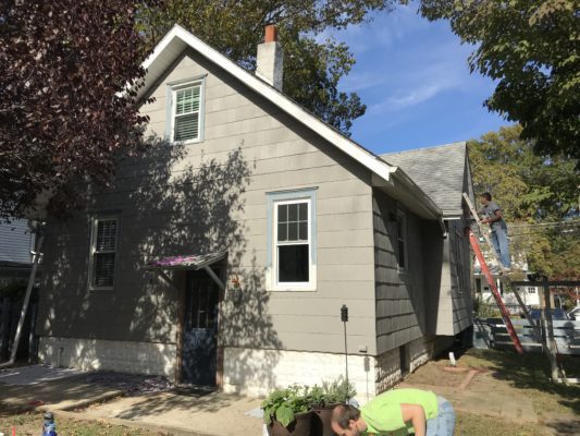 Sherwin Williams Dovetail gray - Painting our bungalow