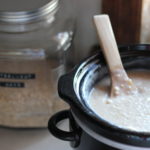 Overnight Cinnamon Maple Steel Cut Oats cooked in the crockpot - Delicious and Nutritious