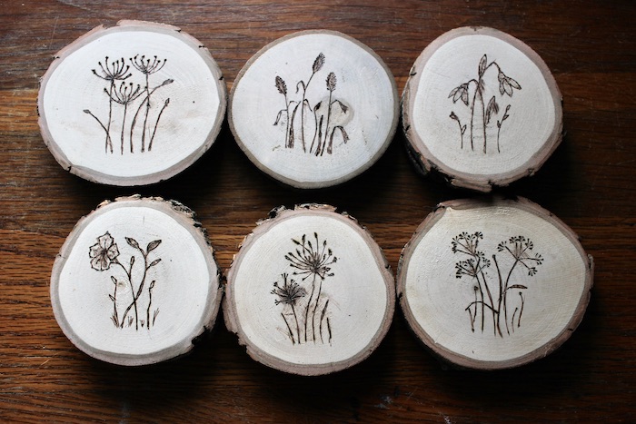 Beautiful handmade gift idea and an easy wood burning project for beginners.
