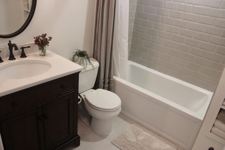 Small Bathroom Remodel With Lots Of Unique Storage Solutions